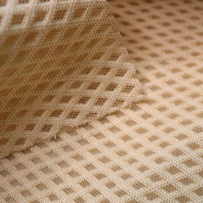 Tecido de malha de poliéster 3d de nylon Airmesh Tecido de malha de poliéster de malha de poliéster de malha esportiva de tricô 0