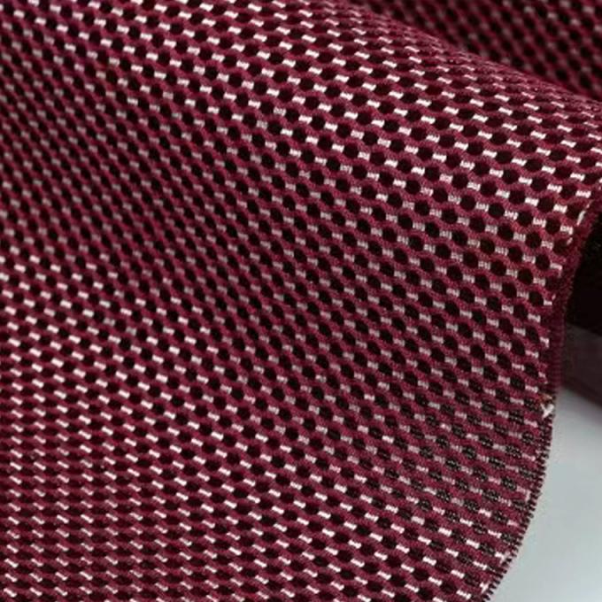 320 - 400GSM Material de malha 3D Material de malha de poliéster para bagagem de fato 0