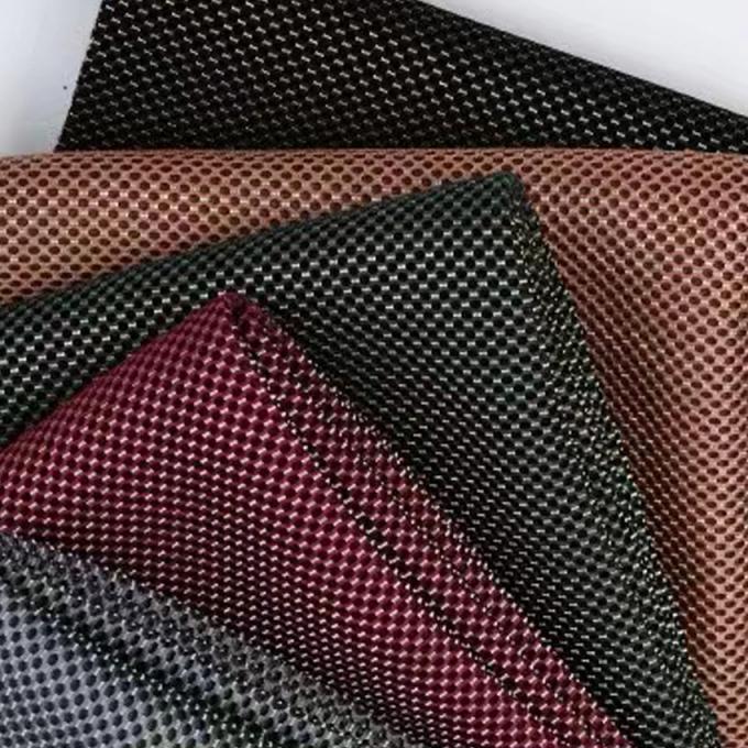 320 - 400GSM Material de malha 3D Material de malha de poliéster para bagagem de fato 1