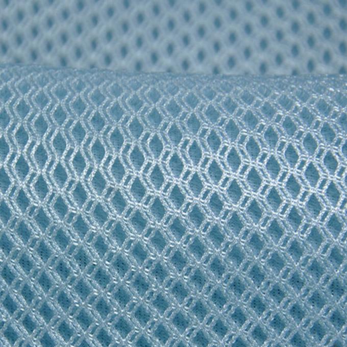 100% Poliéster Resistente a Rasgões 3D Space Mesh Airmesh Material de Malha Respirável 0