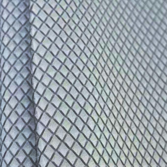 Tecido de malha de malha de 3 mm 3D Material de malha de 250 gm 0
