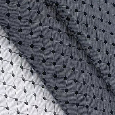 Good price 3mm 3d espaçador de tecido 50in a 60in de fio de cor preta material de malha respirável on-line