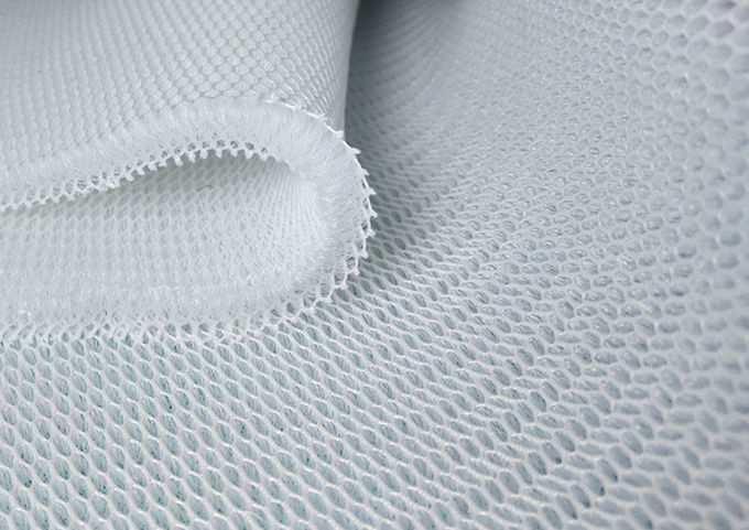 Memória 4mm 3D Material de malha de poliéster Tecido de malha de poliéster Muito respirável 0