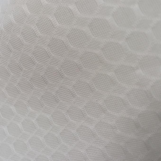 Tecido de malha espaçadora de malha de malha de malha 100% poliéster respirável 3