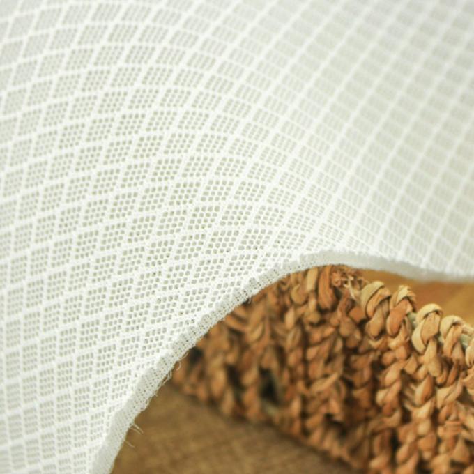 Material de malha de ar Jacquard plano Anti-abrasão Tecido de malha de ar para vestido 1