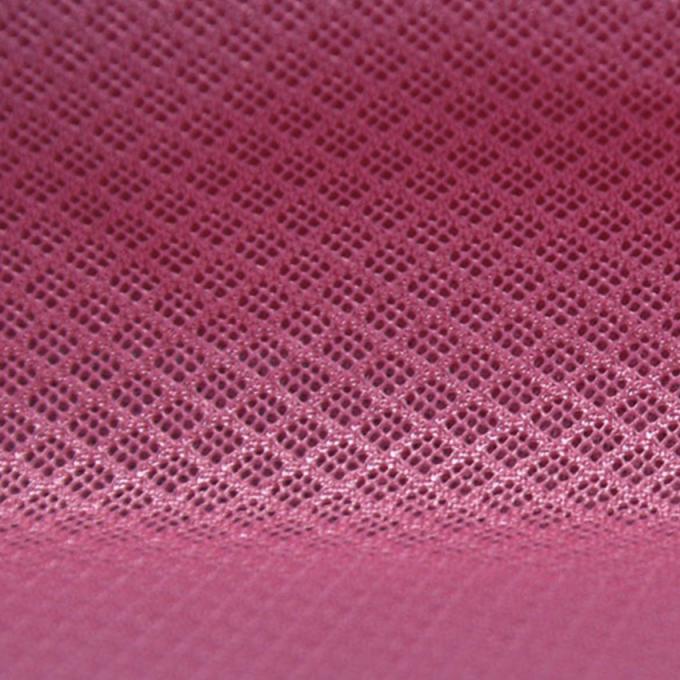 Material de malha de ar Jacquard plano Anti-abrasão Tecido de malha de ar para vestido 0