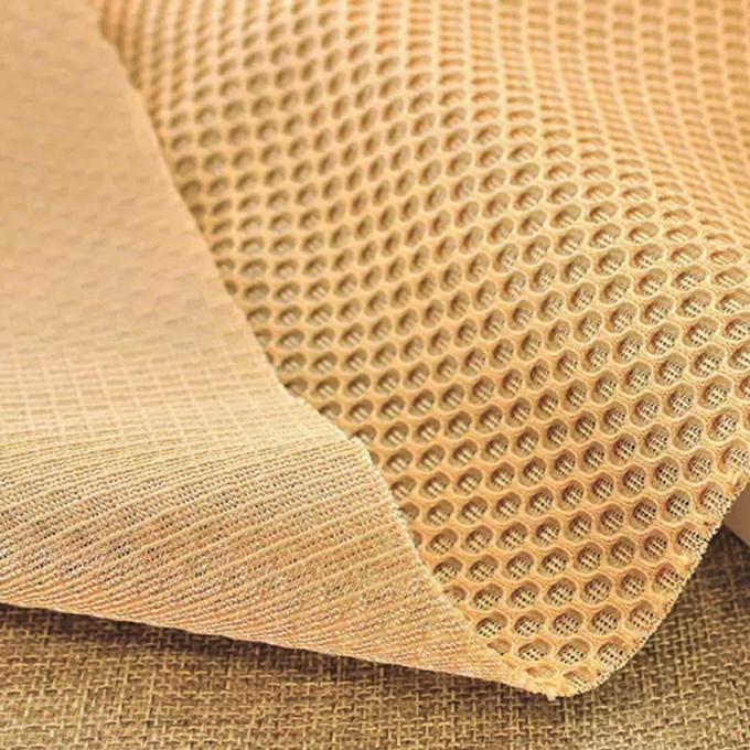 Tecido de malha de tricô 100% poliéster 3D Spacer Mesh 390 - 460GSM 0