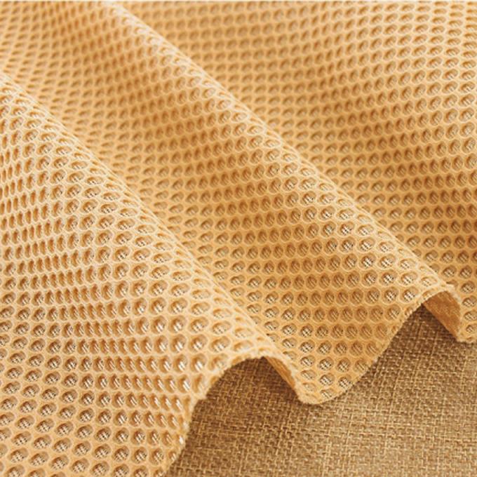 Tecido de malha de tricô 100% poliéster 3D Spacer Mesh 390 - 460GSM 2