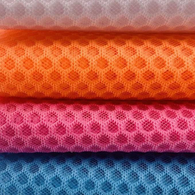 100% Poliéster Reciclado Rede de Poliéster Tecido Airmesh Material de Rede 3D 4