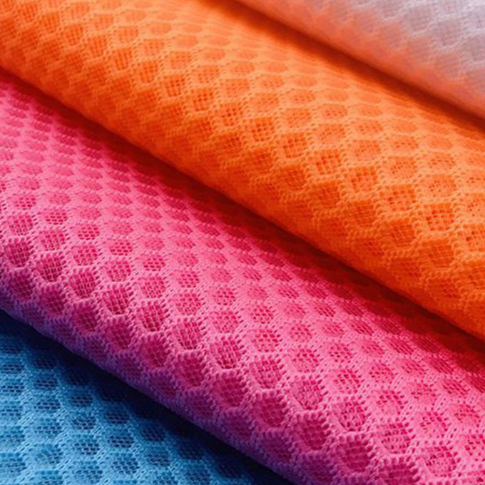 100% Poliéster Reciclado Rede de Poliéster Tecido Airmesh Material de Rede 3D 5