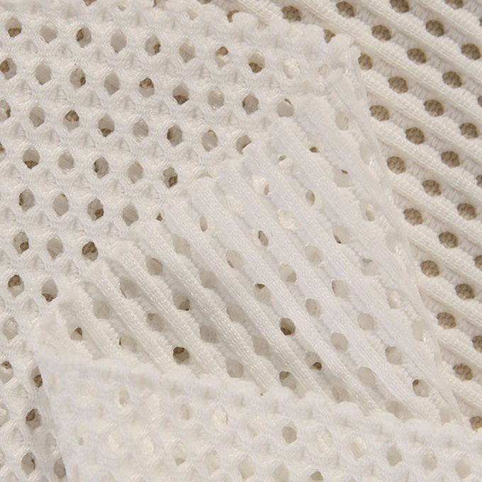 3 - 6mm 350 - 560GSM Warp Knit Mesh 3d Spacer Mesh Tecido Para Vestuário 4