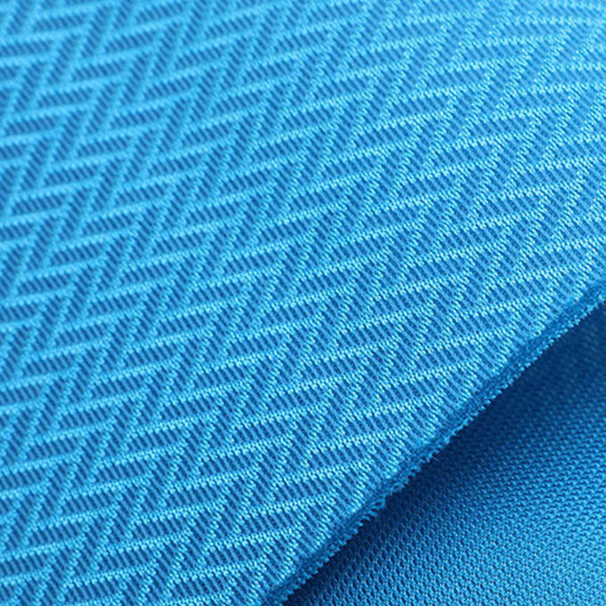 Tecido Jacquard Airmesh Flat Respirável Tecido Resistente a Rasgos Estirável 320GSM 0