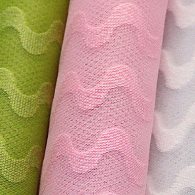 Jacquard Tearproof 3D Mesh Material Reciclado Poliéster 3mm 5