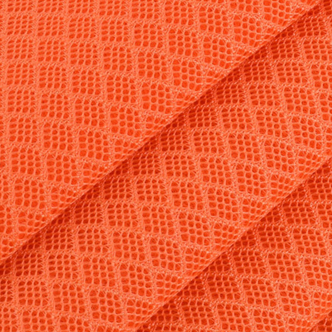 200×200 280gm 3D Spacer Mesh Poliéster Tecido de malha atlética para melhorar a estética 1