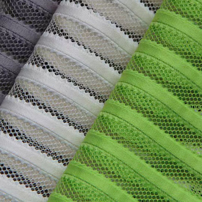 Tecido de malha de polipropileno de 2 mm 290 gm Material de malha respirável 100% poliéster 2