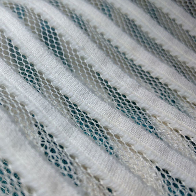 Tecido de malha de polipropileno de 2 mm 290 gm Material de malha respirável 100% poliéster 0