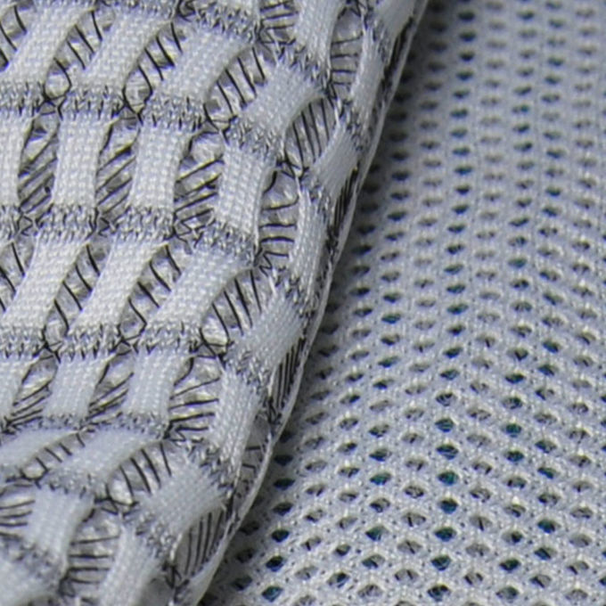200gm 75D poliéster malha malha de ar material malha respirável para sofá 0