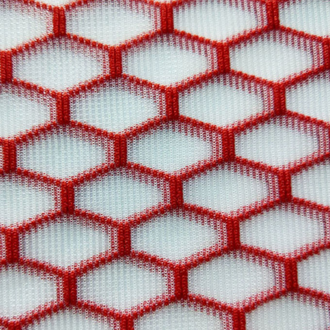 Airmesh Tecido 100% Poliéster Air Mesh Tricoteado Tecido 3D Spacer Mesh Respirável 0