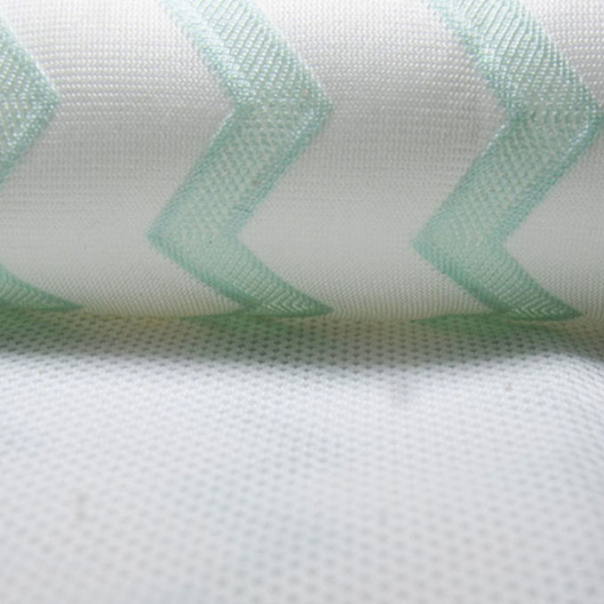Fibra de bambu 3D Spacer Mesh Absorção de umidade Material de malha respirável para roupa de cama 0