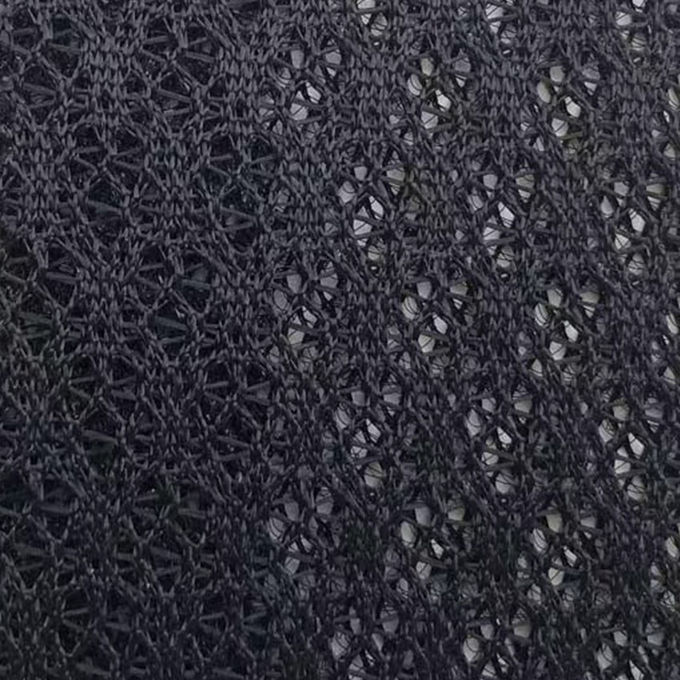 Tecido de malha de espaçamento de 57 a 58 polegadas 280gm Material de malha de ar para Beding 0