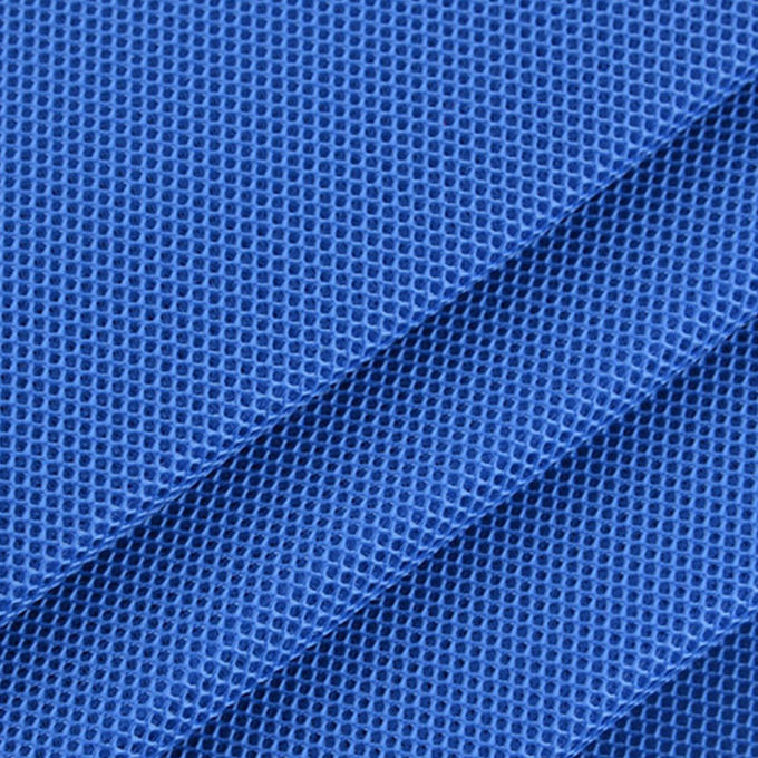 430gm Activwear Espaçador de malha Tecido de poliéster absorvente de umidade Tecido de malha de ar 1