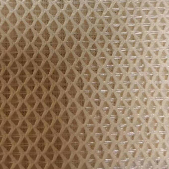 180 - 280GSM Material de malha 3D Airmesh 100 Tecido de malha de poliéster Alta transpirabilidade 0