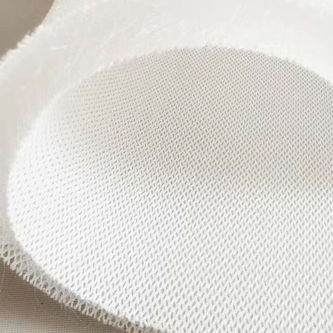 Tecido de malha de poliéster reciclado 92in 1200GSM 2