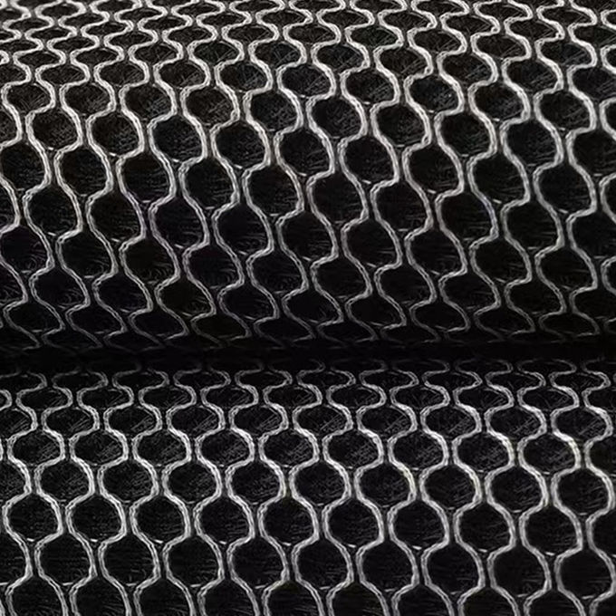Airmesh Tintado 3d Air Mesh Tecido Respirável Tecido de malha de malha 3mm 2