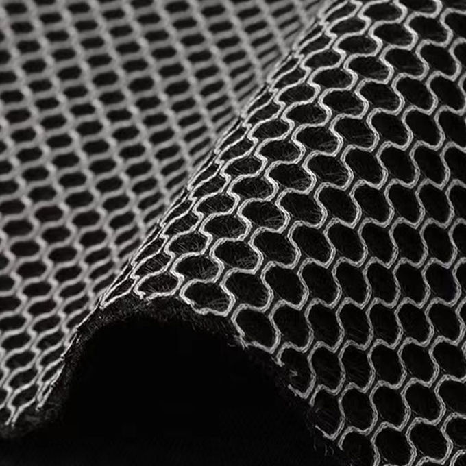 Airmesh Tintado 3d Air Mesh Tecido Respirável Tecido de malha de malha 3mm 1