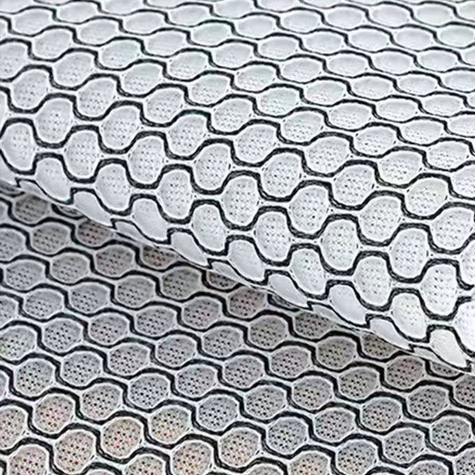 Airmesh Tintado 3d Air Mesh Tecido Respirável Tecido de malha de malha 3mm 0
